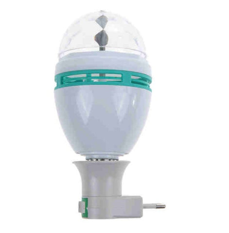 Colorful Auto Rotating LED Bulb